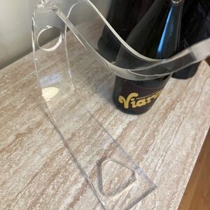 Clear Acrylic Wine Holder